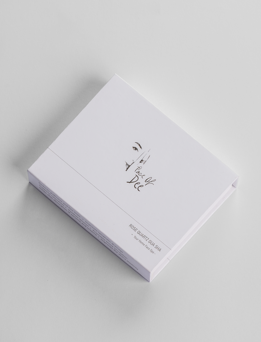 WHITE CRYSTAL GUA SHA