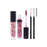 Drama Shine Lipgloss + Velvet Matte Long-lasting Lipstick + Tip & Blend Perfect Lips Brush - (Combo Pack Offer) - Face Of Dee