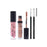 Drama Shine Lipgloss + Velvet Matte Long-lasting Lipstick + Tip & Blend Perfect Lips Brush - (Combo Pack Offer) - Face Of Dee