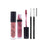 Drama Shine Lipgloss + Velvet Matte Long-lasting Lipstick + Tip & Blend Perfect Lips Brush - (Combo Pack Offer) - Face Of Dee