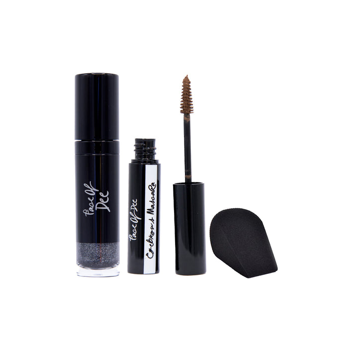 Liquid Shimmer + Eyebrows Mascara + The Pro Blender (Combo Pack Offer) - Face Of Dee